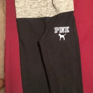 Pink sweat pants